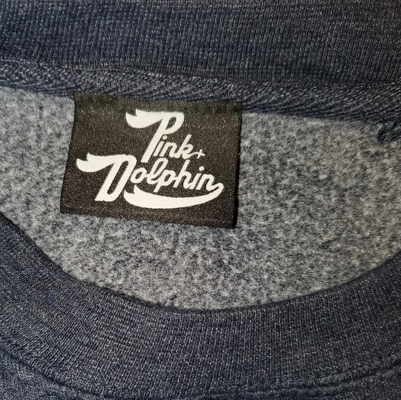 PINK DOLPHIN Blue‎ Crewneck Sweatshirt Size M - Picture 6 of 10